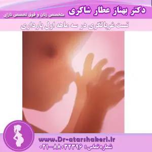 غربالگری سه ماه اول بارداری