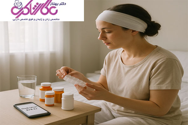 رعایت دقیق دستورات دارویی پزشک معالج رعایت دقیق دستورات دارویی پزشک معالج