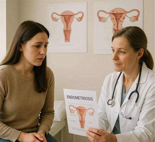 آندومتریوز-در-زنان عوارض برداشتن رحم