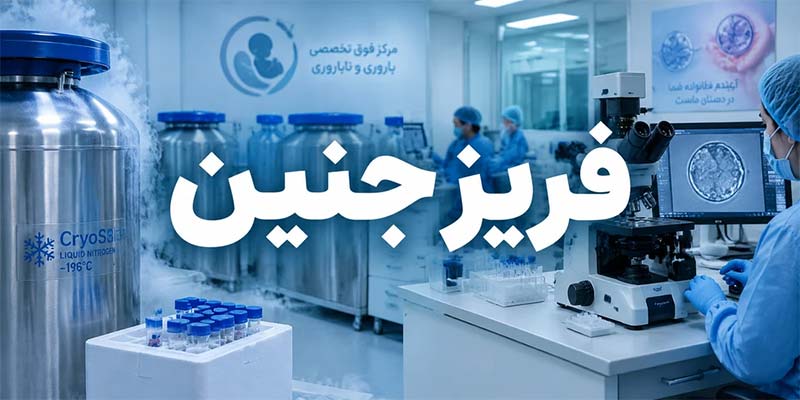 فریز جنین